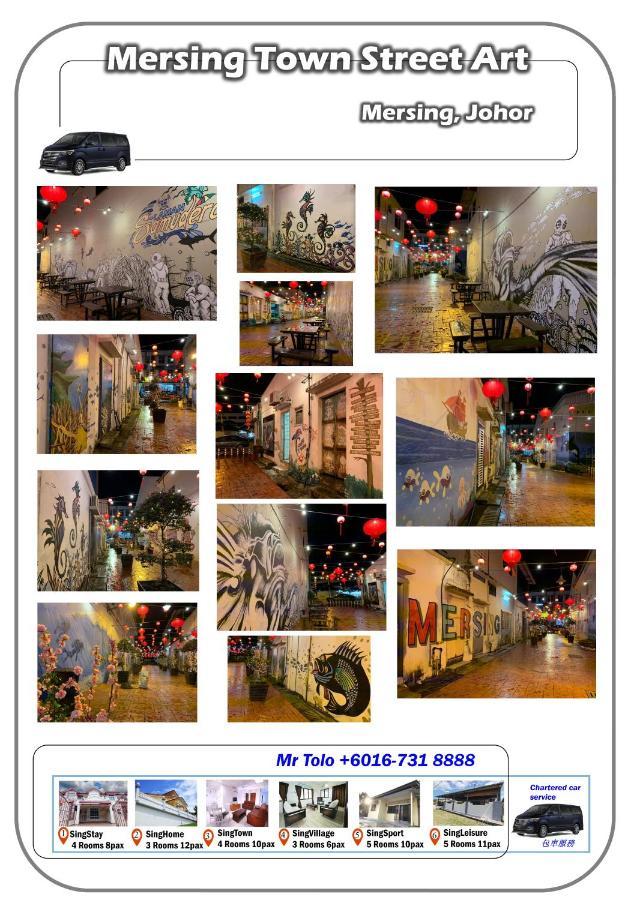 Singsport Holiday House Mersing Esterno foto
